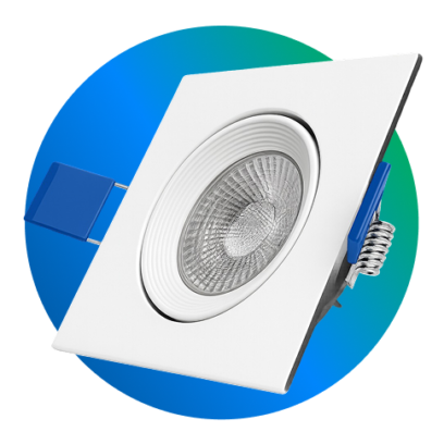 Bombilla LED spot square