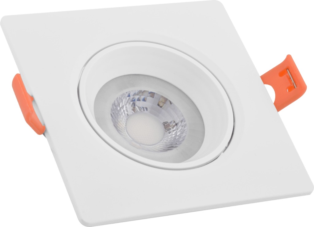 Luminaria LED Spot light cuadrado dirigible 7W 3000K