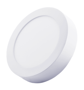LED ultradelgado redondo sobrepuesto
